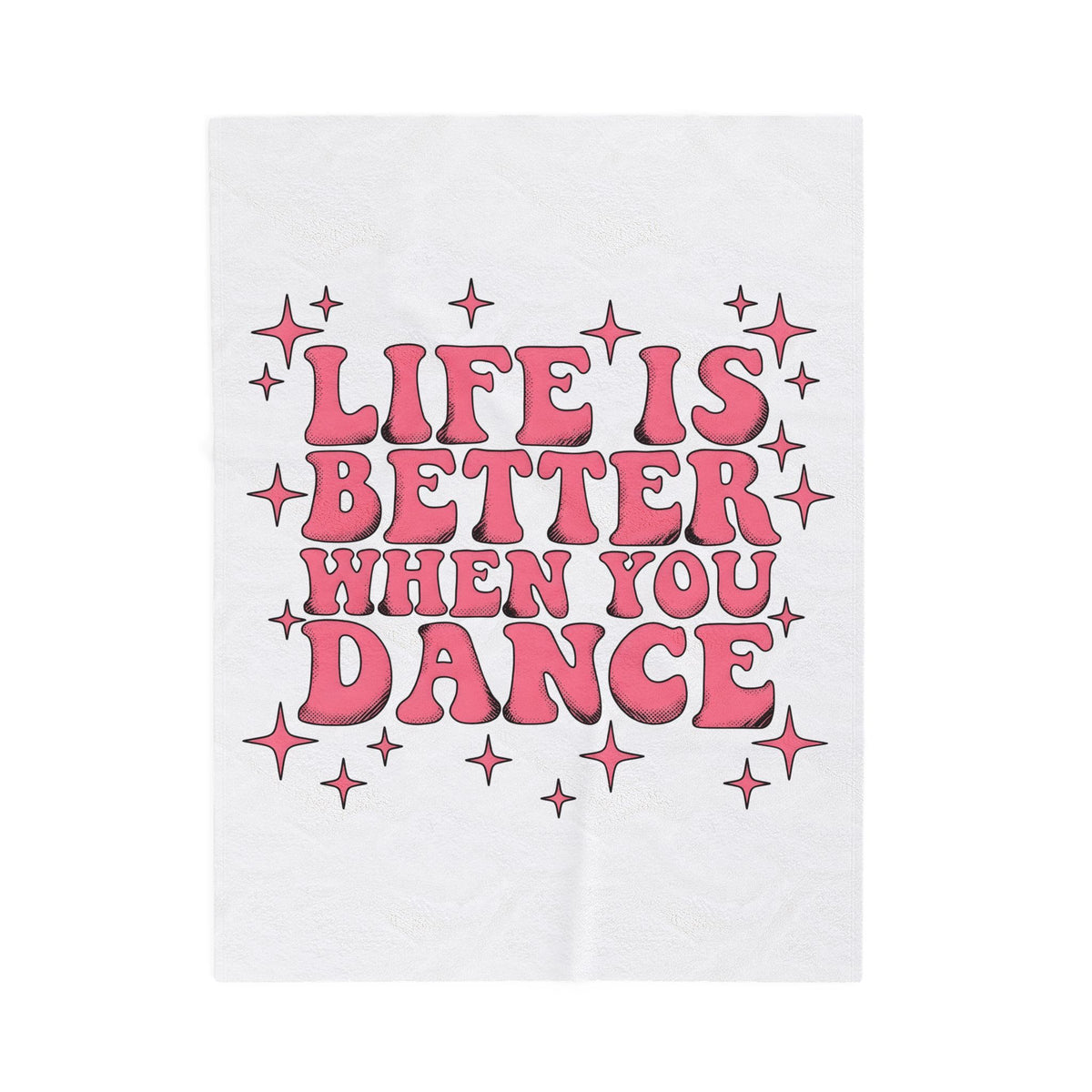 Classic Font Blanket Moms Ballroom Gift Women 70s Blanket Typography Blanket Motherhood Fan Vintage Blanket Dance Graphic Retro Glimmers Blanket