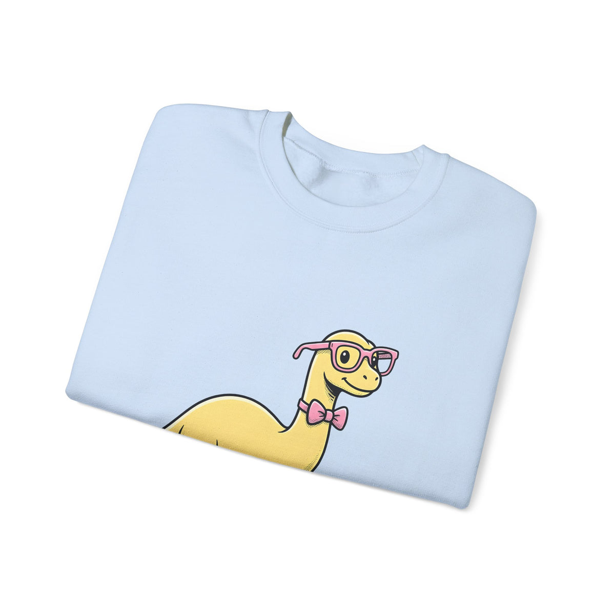 Dinosaur Eyeglasses Sweatshirt Teachers Education Gift Women Animated Sweatshirt Specs Sweatshirt Educator Enthusiast Cartoon Sweatshirt Learning Graphic