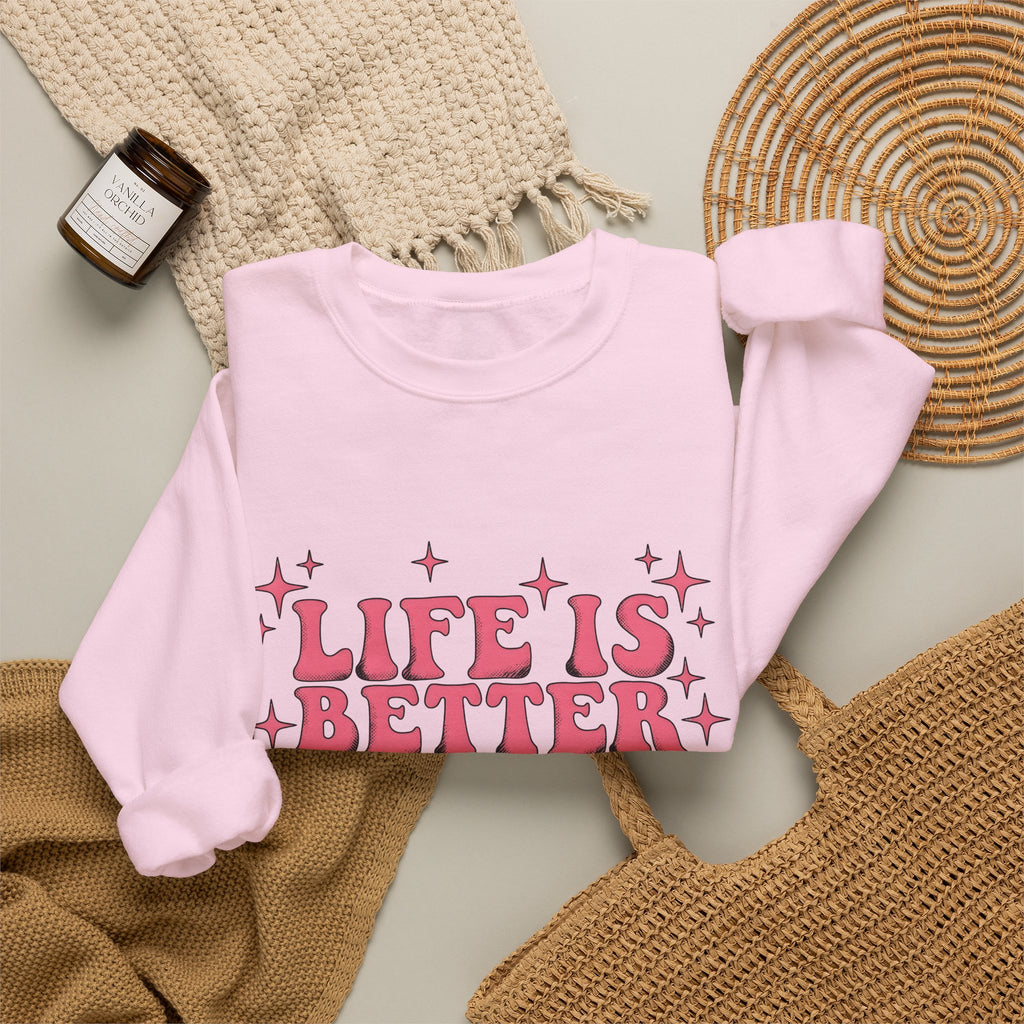 Classic Font Sweatshirt Moms Ballroom Gift Women 70s Sweatshirt Typography Sweatshirt Motherhood Fan Vintage Sweatshirt Dance Graphic Retro Glimmers Sweatshirt