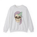 Skull Handkerchief Sweatshirt Boho Chic Gothic Fashion Gift Women Ethnic Sweatshirt Bandana Sweatshirt Bohemian Fan Tribal Sweatshirt Dark Graphic Rustic