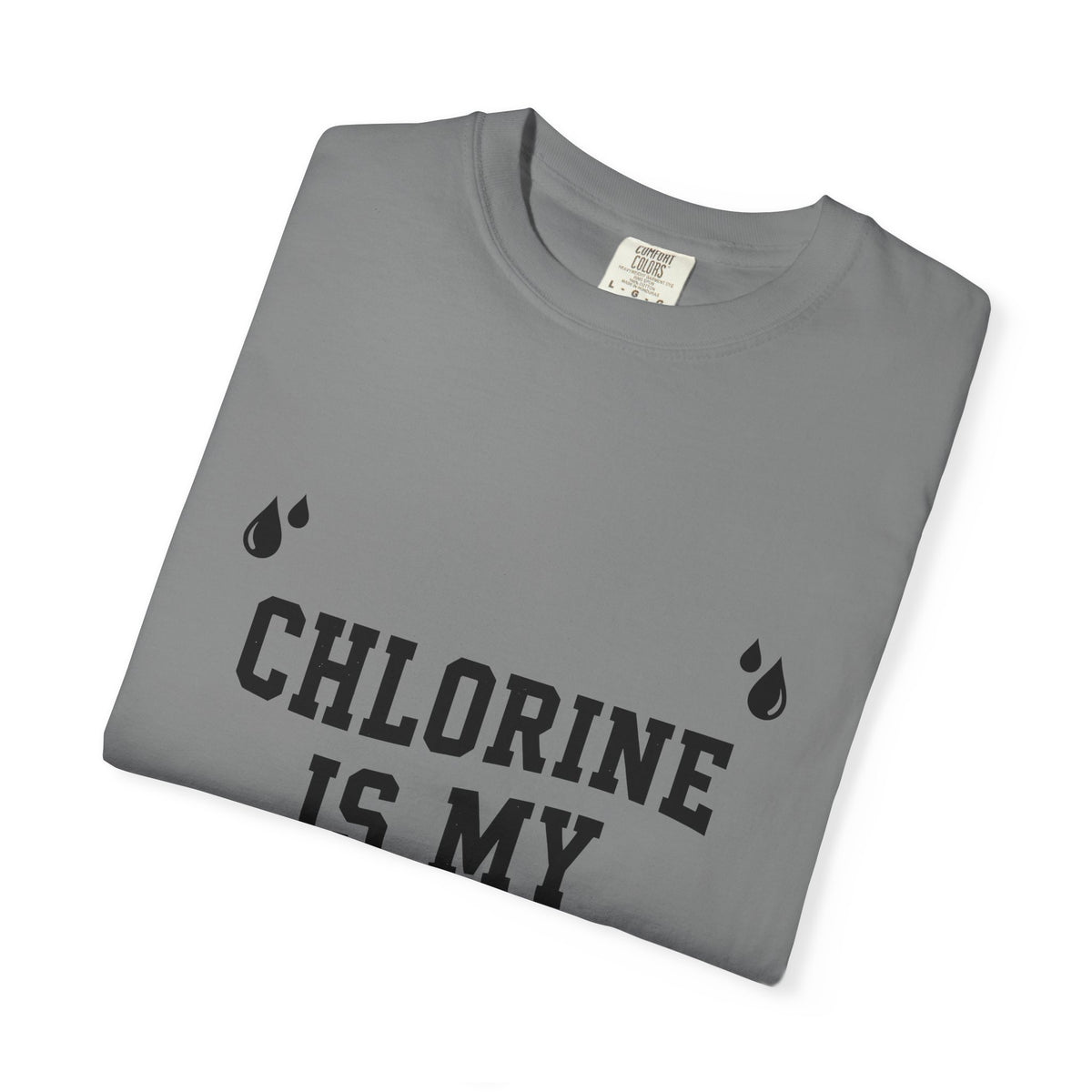 Water Drops T-Shirt Swimming Athlete Gift Women Bold T-Shirt Droplets T-Shirt