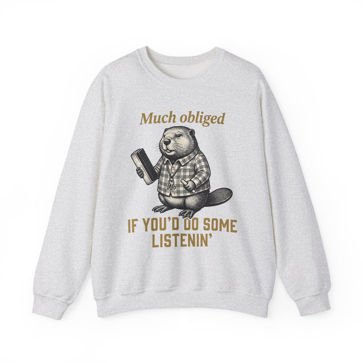 Beaver Educator Sweatshirt Teachers Wildlife Gift Women Retro Sweatshirt Beaver Sweatshirt Teacher Enthusiast Vintage Sweatshirt Animal Graphic Sketch