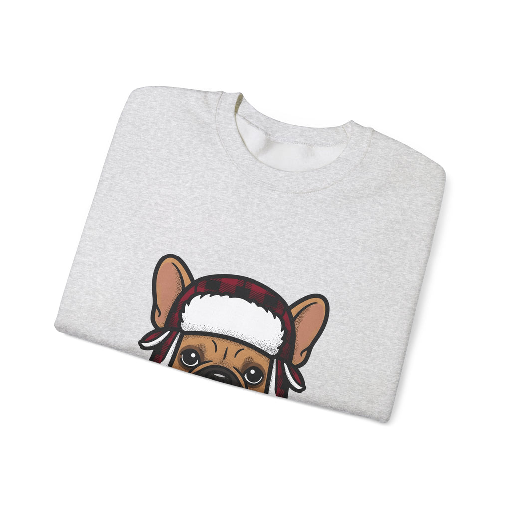 French Bulldog Sweatshirt Dog Dogs Gift Women Line Art Sweatshirt Bulldog Sweatshirt Dog Fan Puppy Graphic Illustration Drawing Sketch Winter Hat Sweatshirt