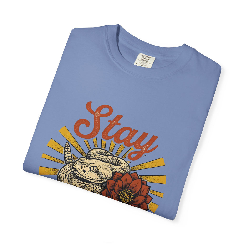 Viper Floral T-Shirt Boho Chic Wild West Gift Women Traditional T-Shirt Snake Flower T-Shirt Bohemian Fan Classic Art T-Shirt Cowboy Graphic