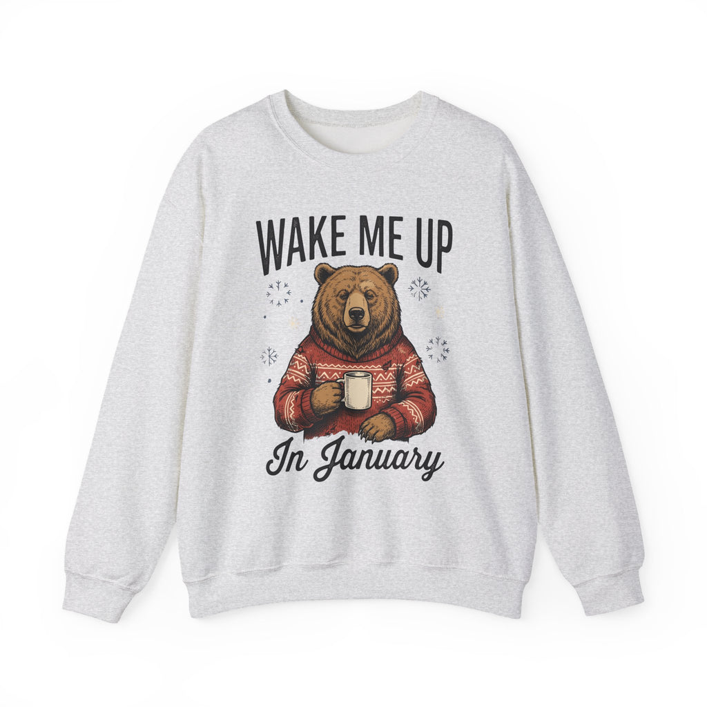 Bear Knitwear Sweatshirt Christmas Cold Gift Women Cabin Sweatshirt Teddy Sweatshirt Xmas Fan Rustic Sweatshirt Frosty Graphic Outline Winter Snow Sweatshirt