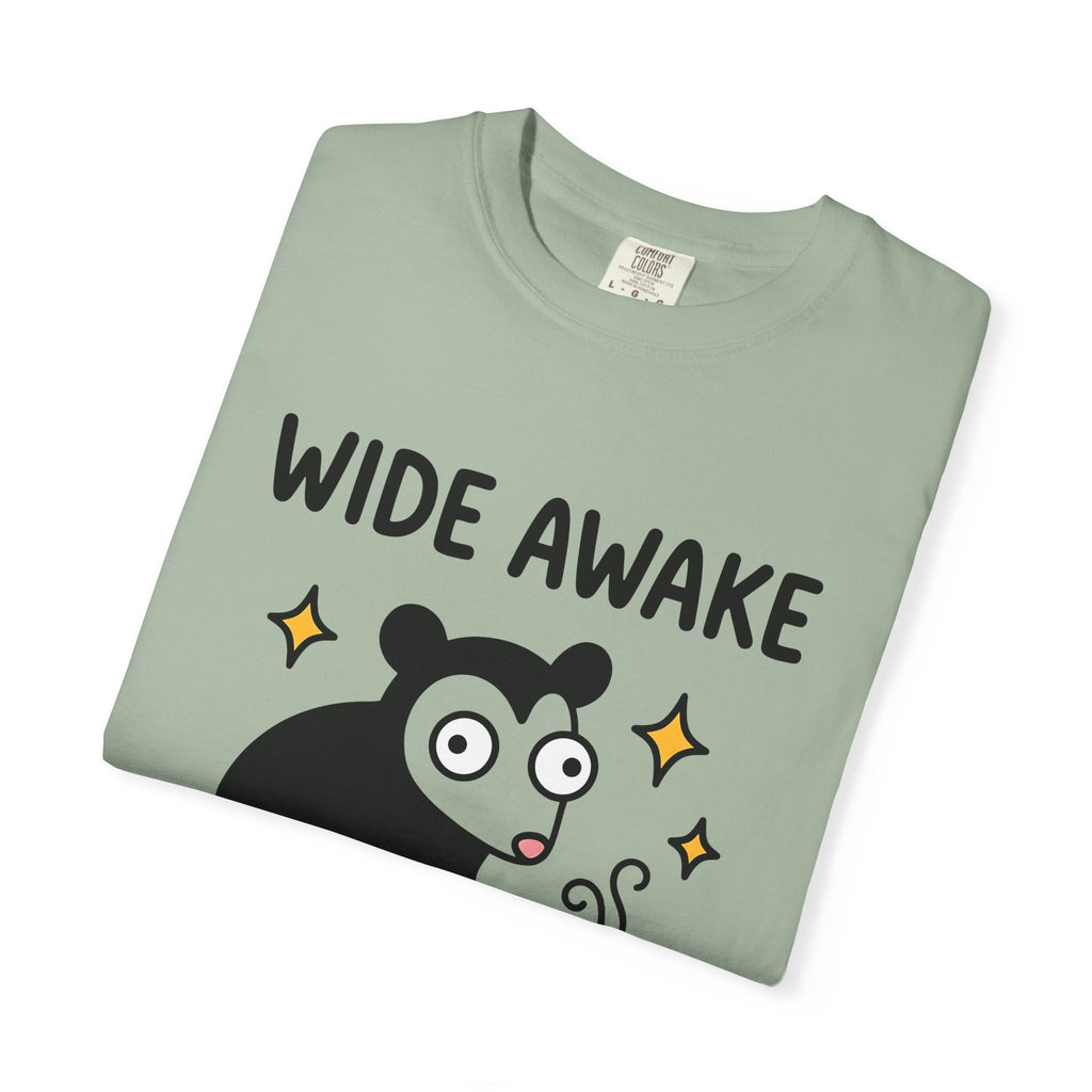 Opossum Espresso T-Shirt Coffee Pet Gift Women Illustration T-Shirt Espresso T-Shirt Coffee Fan Animal Graphic Cat Design Line Art Twinkles T-Shirt