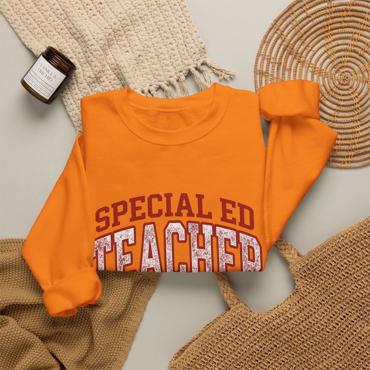 Lotus Petal Sweatshirt Teacher Recognition Gift Women Faded Sweatshirt Waterlily Sweatshirt Educator Enthusiast Distressed Sweatshirt Appreciation Graphic