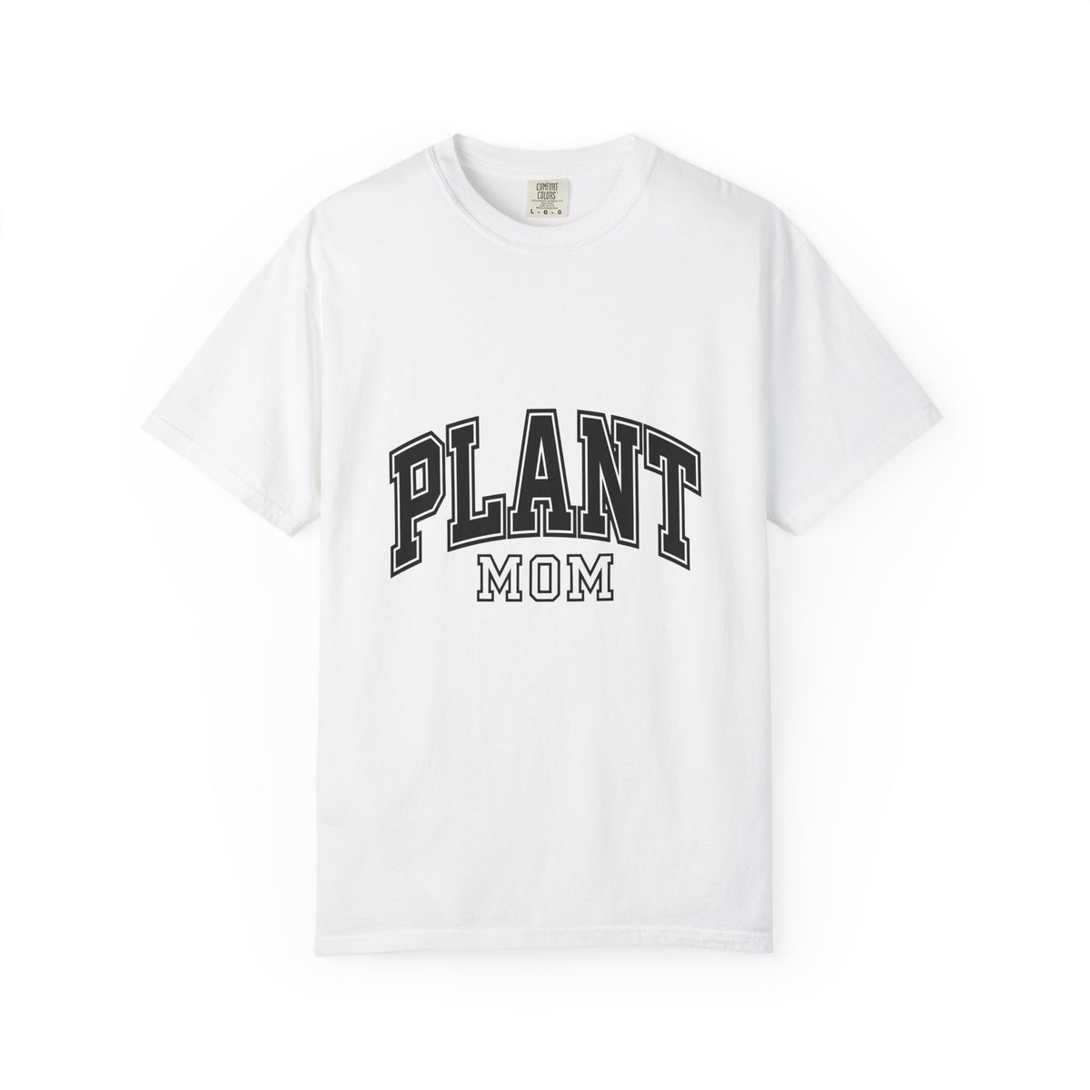 College Font Text T-Shirt Mom Gardening Gift Women Bold T-Shirt Typography T-Shirt Motherhood Fan Typography T-Shirt Gardener Graphic Vintage