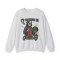Skull Cook Sweatshirt Grilling Joke Gift Women Comic Sweatshirt Skeleton Sweatshirt Barbecue Fan Cartoon Sweatshirt Pun Graphic Retro Barbeque Sweatshirt