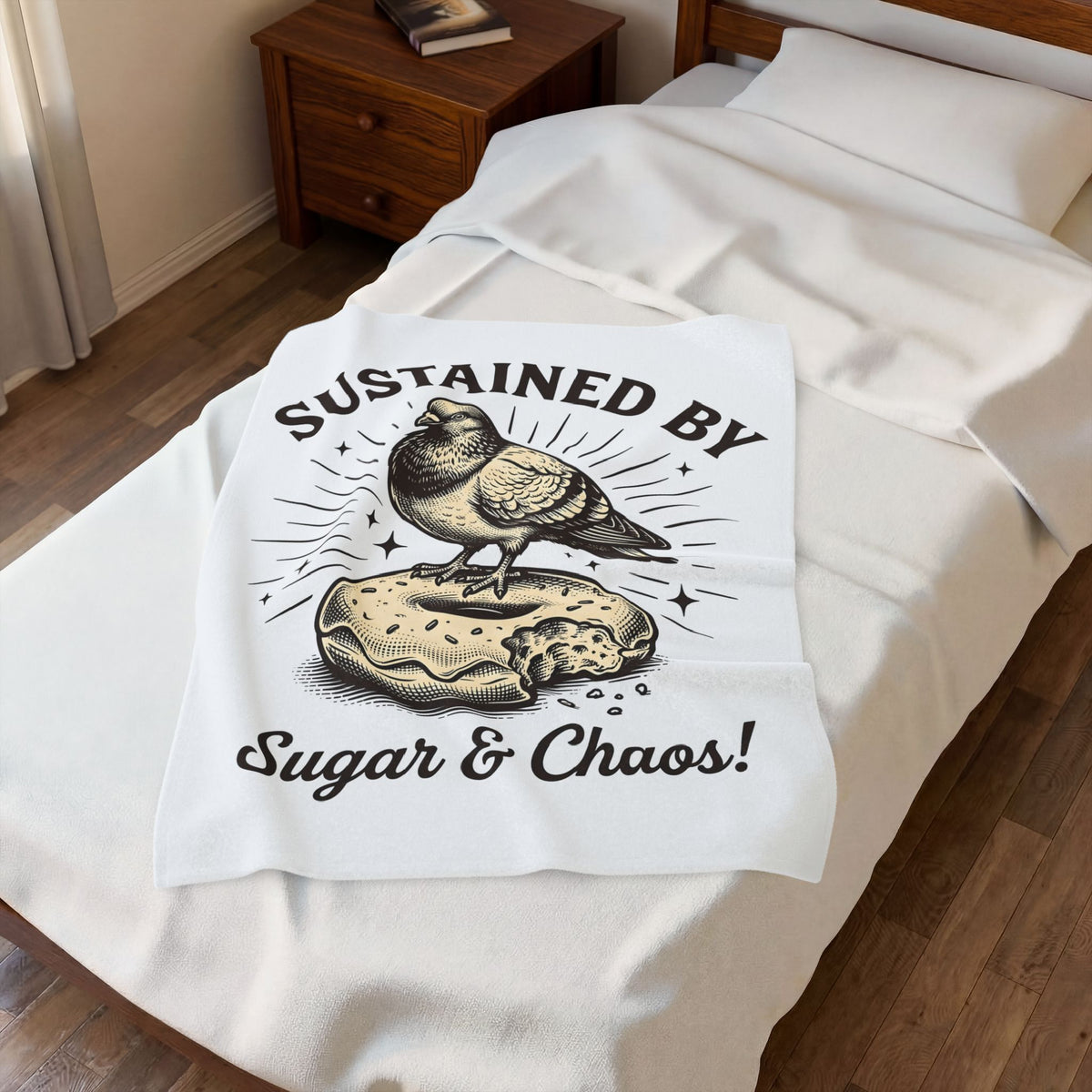 Bird Pastry Blanket Desserts Jokes Gift Women Retro Blanket Birdcake Blanket Pastry Fan Vintage Blanket Pun Graphic Sketch Glitter Blanket