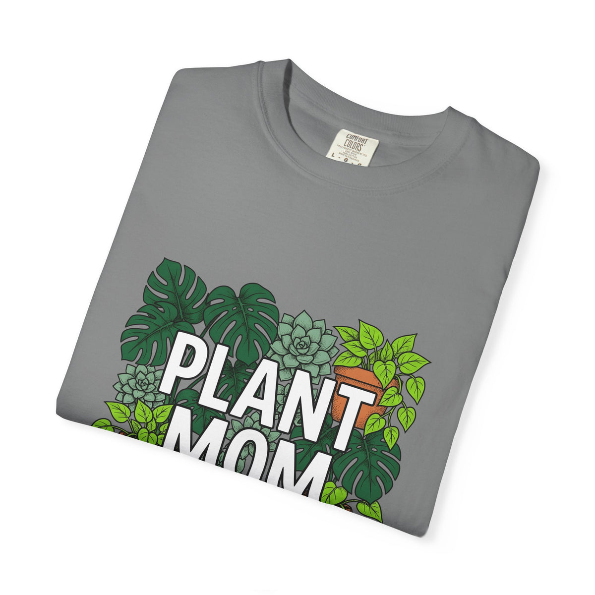 Indoor Plants T-Shirt Plant Mom Garden Gift Women Modern T-Shirt Houseplants T-Shirt Plant Lady Enthusiast Contemporary T-Shirt Gardening Graphic