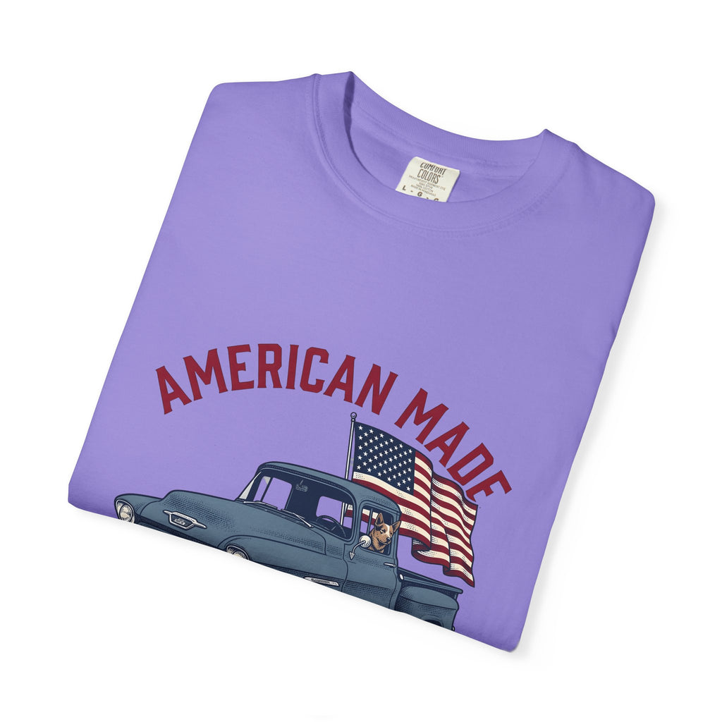Classic Truck America 4Th Of July Independence Gift Vintage Lorry Patriot Enthusiast Retro Liberty T-Shirt