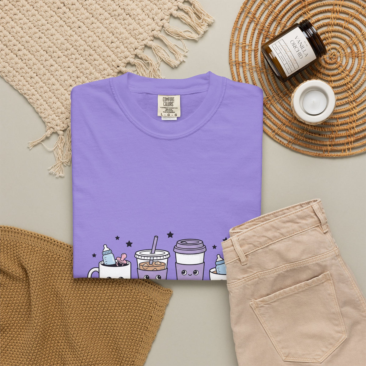 Adorable Coffee T-Shirt T-Shirt Nurse Espresso Gift Women Chibi T-Shirt Coffee Cup T-Shirt Healthcare Enthusiast Cartoon T-Shirt Coffee Graphic Sketch