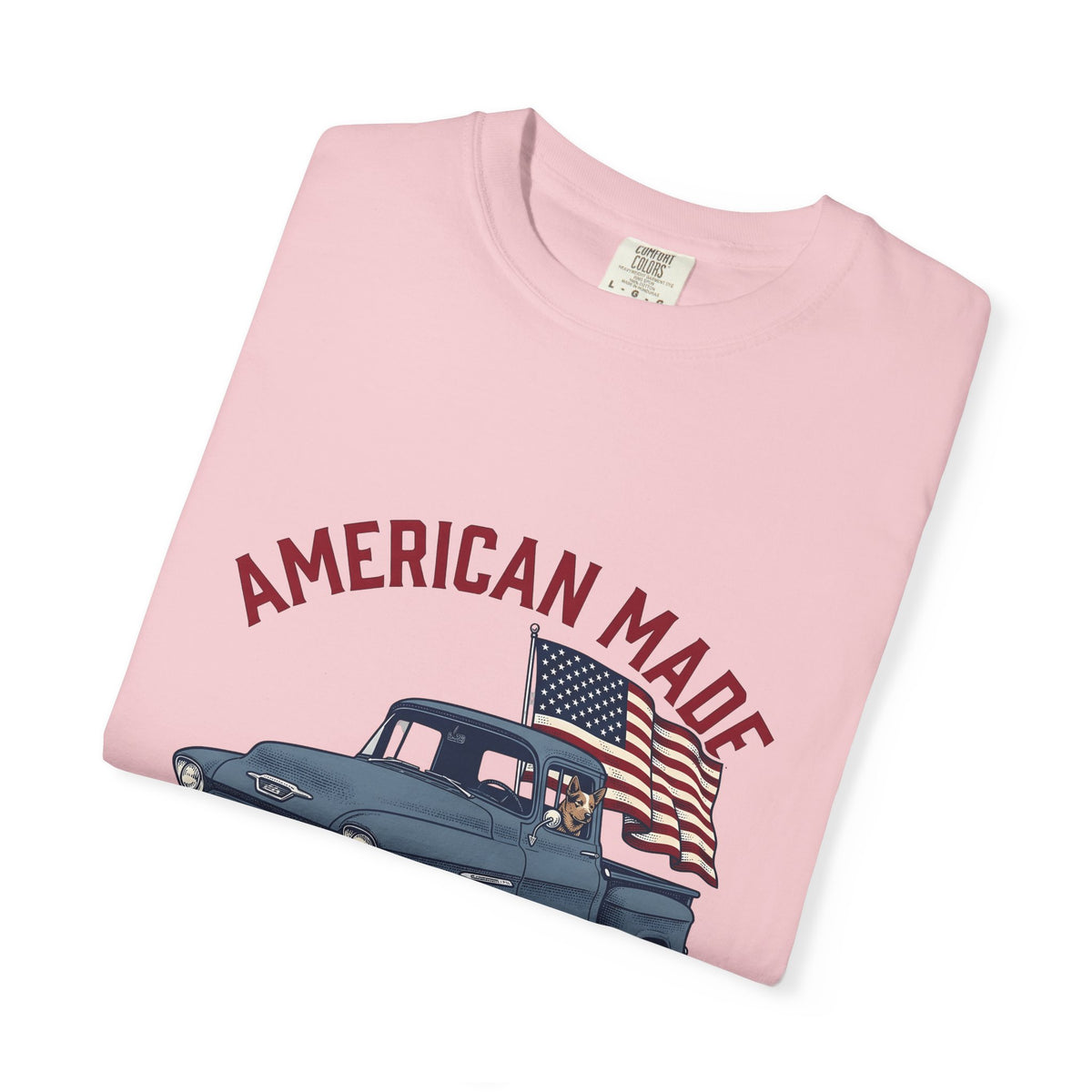 Classic Truck America 4Th Of July Independence Gift Vintage Lorry Patriot Enthusiast Retro Liberty T-Shirt