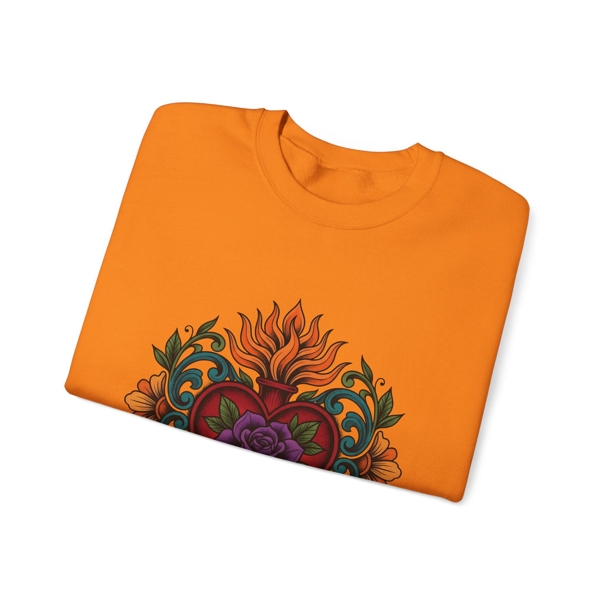 Love Blossom Boho Chic Bloom Gift Ink Flower T Sweatshirt