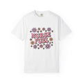 Flower Graphic T-Shirt Nurses Floral Gift Women Groovy T-Shirt Illustration T-Shirt Nurse Enthusiast Psychedelic T-Shirt Botanical Graphic Floral