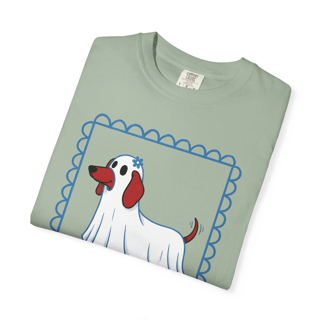 Dachshund Ghost Halloween Dog Gift Cartoon Wiener T-Shirt
