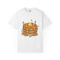 Pancake Stack Desserts Breakfast Gift Cartoon Pancakes Sweets Fan Cartoony Morning Bold Syrup T-Shirt