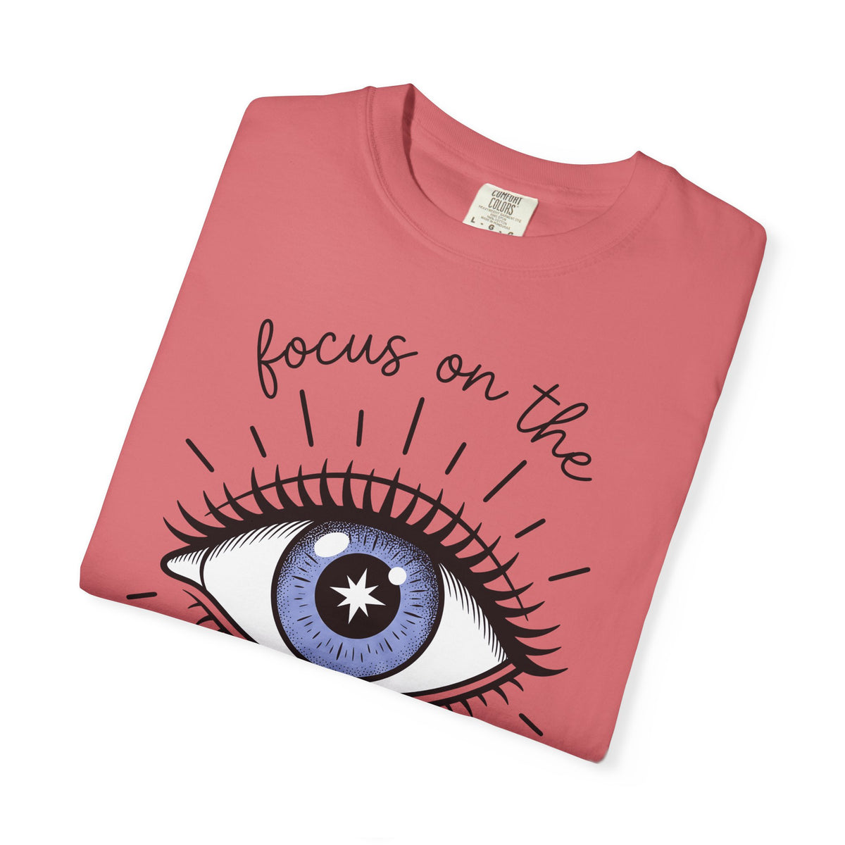 Enchanted Eye T-Shirt Boho Chic Mindfulness Gift Women Cartoon T-Shirt Mystic T-Shirt Hippie Fan Comix T-Shirt Meditation Graphic Sleek Glow T-Shirt