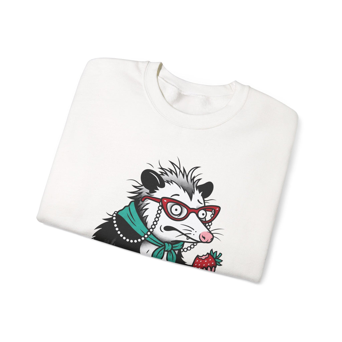 Opossum Possum Wildlife Gift Comic Possum Opossum Fan Opossum Wildlife Sweatshirt