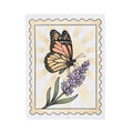 Moth Flower Butterfly Plant Gift Hippie Flower Butterfly Enthusiast Bohemian Floral Classic Blanket