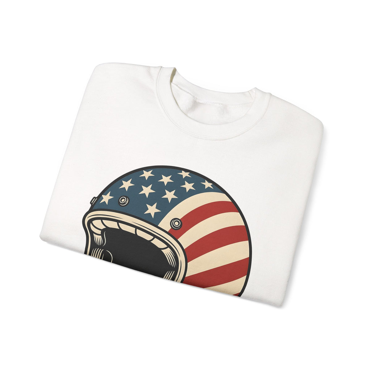 Us Flag Helmet Sweatshirt 4th Of July Liberty Gift Women Retro Sweatshirt Helmet Sweatshirt Patriot Fan Vintage Sweatshirt Retro Graphic Sweatshirt Vintage Star
