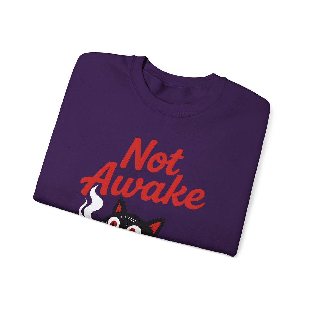 Black Cat Coffee Cat Coffee Gift Cartoon Coffee Cat Fan Comic Caffeine Retro Coffee Sweatshirt