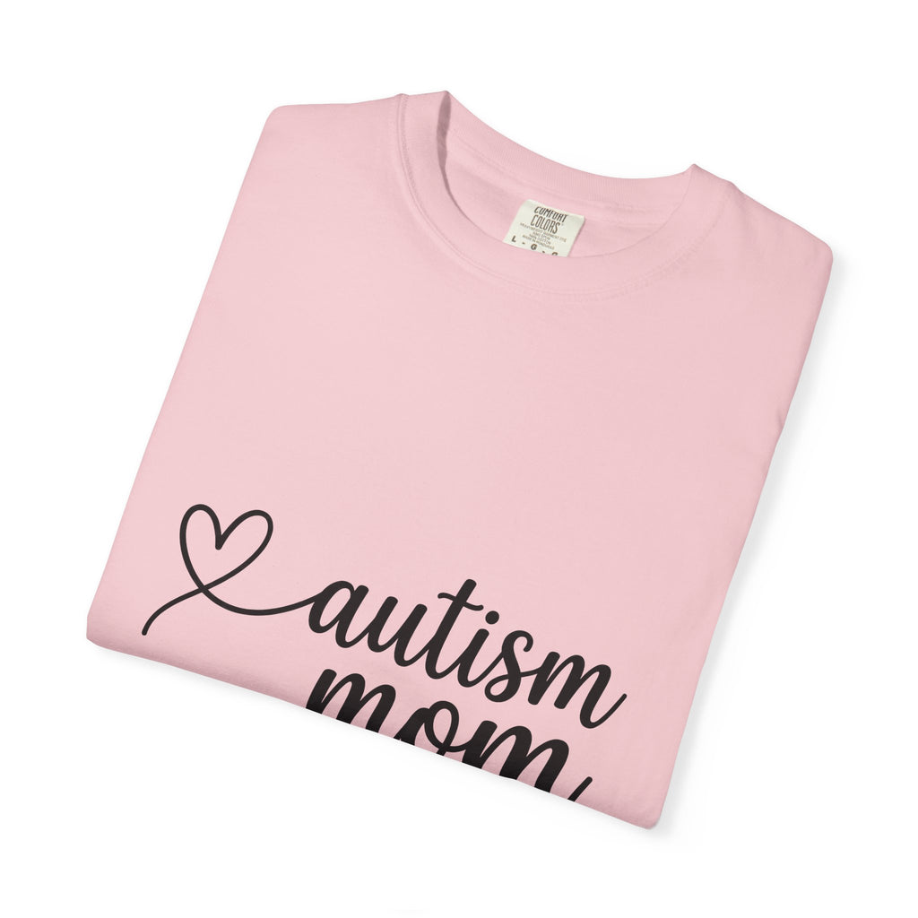 Heart Lettering T-Shirt Mom Relatives Gift Women Brush Lettering T-Shirt Heart Typography T-Shirt Motherhood Enthusiast Calligraphy T-Shirt Family