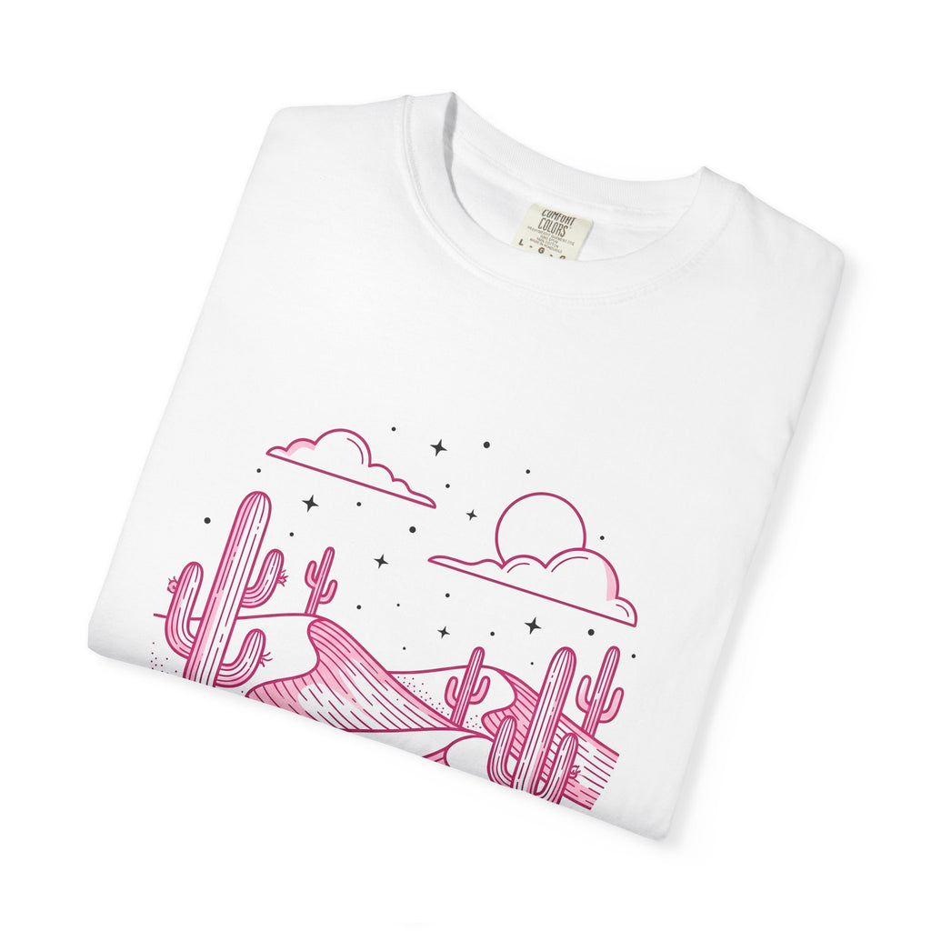 Desert Plant Desert Wilderness Gift Modern Cactus Desert Fan Succulent Wilderness Line T-Shirt