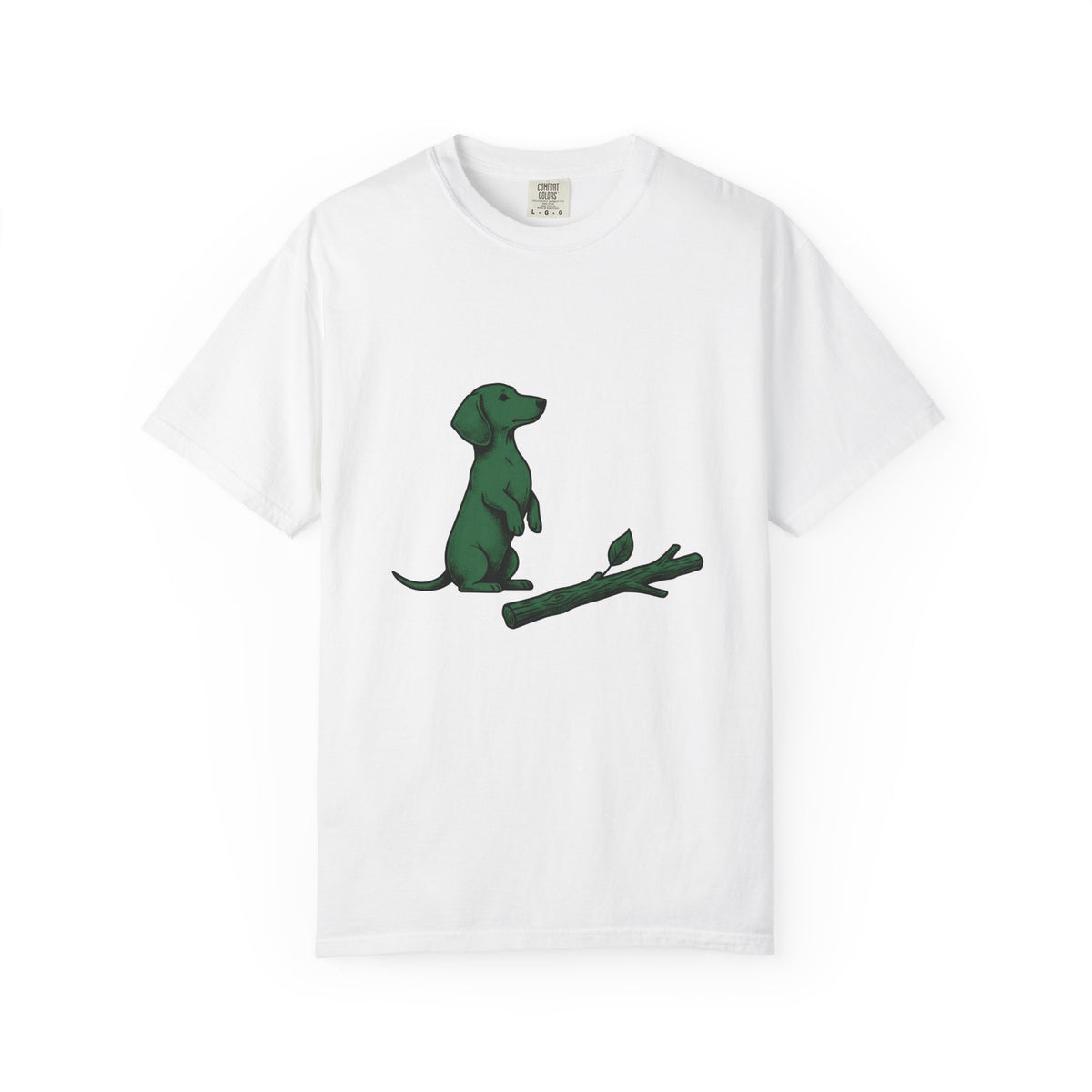 Dachshund Hound T-Shirt Dog Wildlife Gift Women Classic T-Shirt Wiener Dog T-Shirt Dog Fan Vintage T-Shirt Nature Graphic Doodle Tree Twig T-Shirt