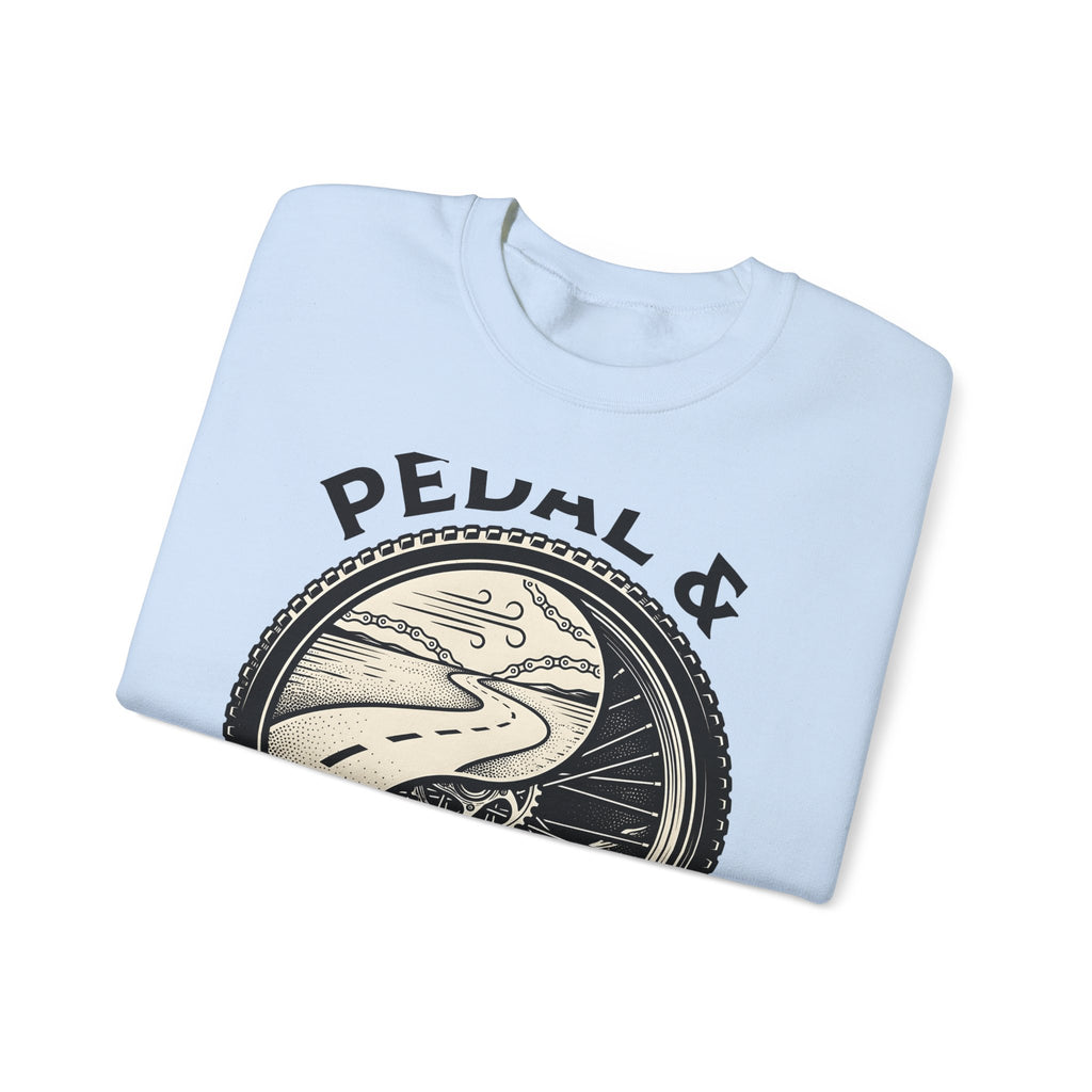 Biking Wheel Sweatshirt Cycling Journey Gift Women Heritage Sweatshirt Spokes Sweatshirt Cyclist Enthusiast Vintage Sweatshirt Travel Graphic Nostalgic