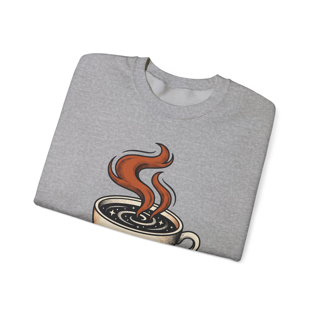 Coffee Sweatshirt Sweatshirt Boho Chic Espresso Gift Women Retro Sweatshirt Sweatshirt Sweatshirt Bohemian Fan Vintage Sweatshirt Coffee Graphic Sketch Sparkles Sweatshirt