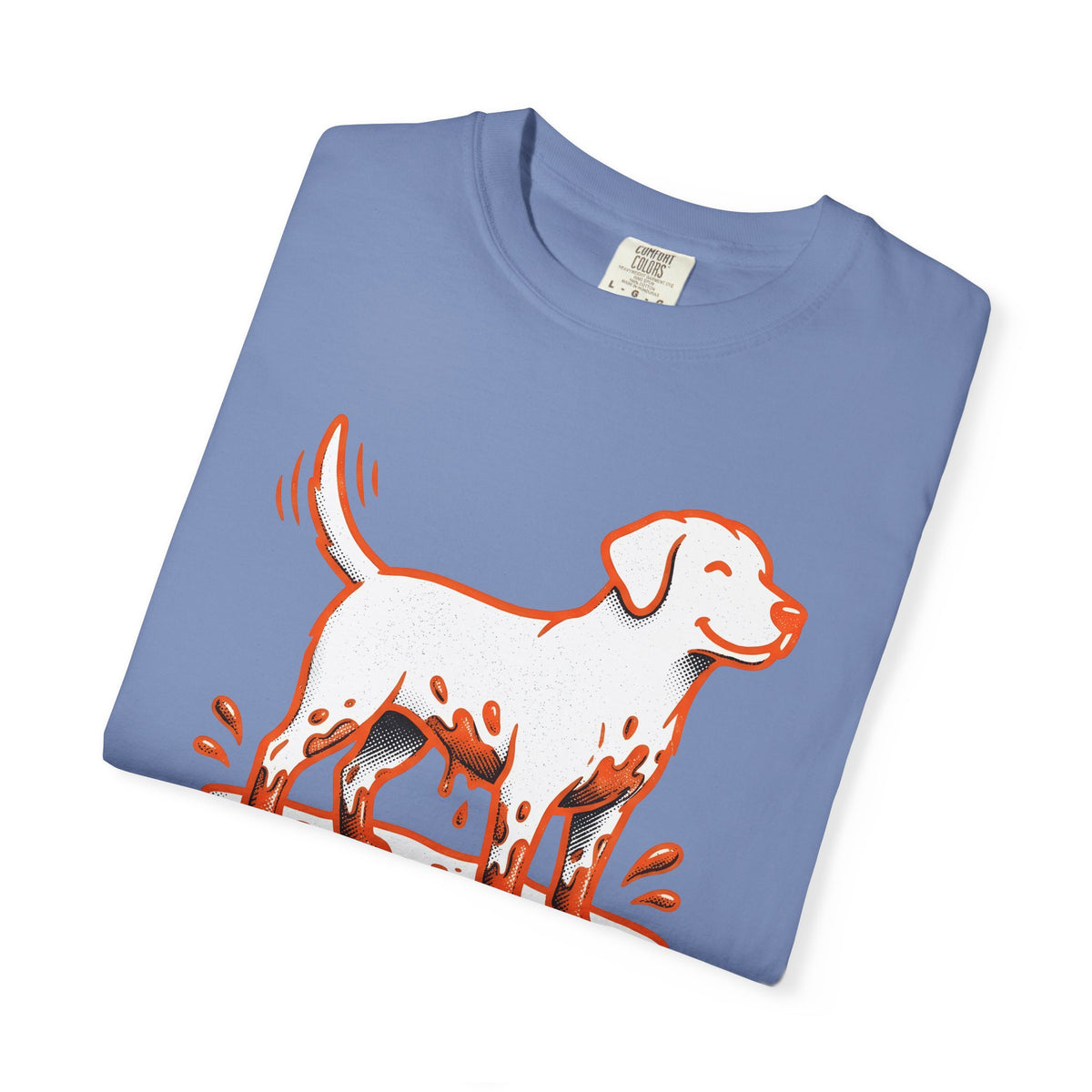 Cute Dog T-Shirt Dog Companion Gift Women Graphic T-Shirt Puppy T-Shirt Dog Owner Fan Canine Graphic Design Pet Sketch Earth T-Shirt