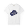 Cowboy Cap T-Shirt Cowgirl Ranch Gift Women Rustic T-Shirt Cowboy Hat T-Shirt Rodeo Fan Western T-Shirt Farm Graphic Line Art Bloom T-Shirt