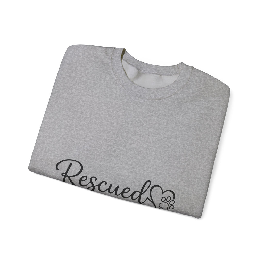 Pet Paw Heart Sweatshirt Dog Foster Gift Women Fresh Sweatshirt Paw Print Sweatshirt Dog Fan Canine Graphic Dog Rescue Graphic Sweatshirt Basic Calligraphy Text