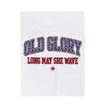 Star Pattern Text America Holiday Gift Patriotic Typography American Fan Retro Holiday Vintage Blanket