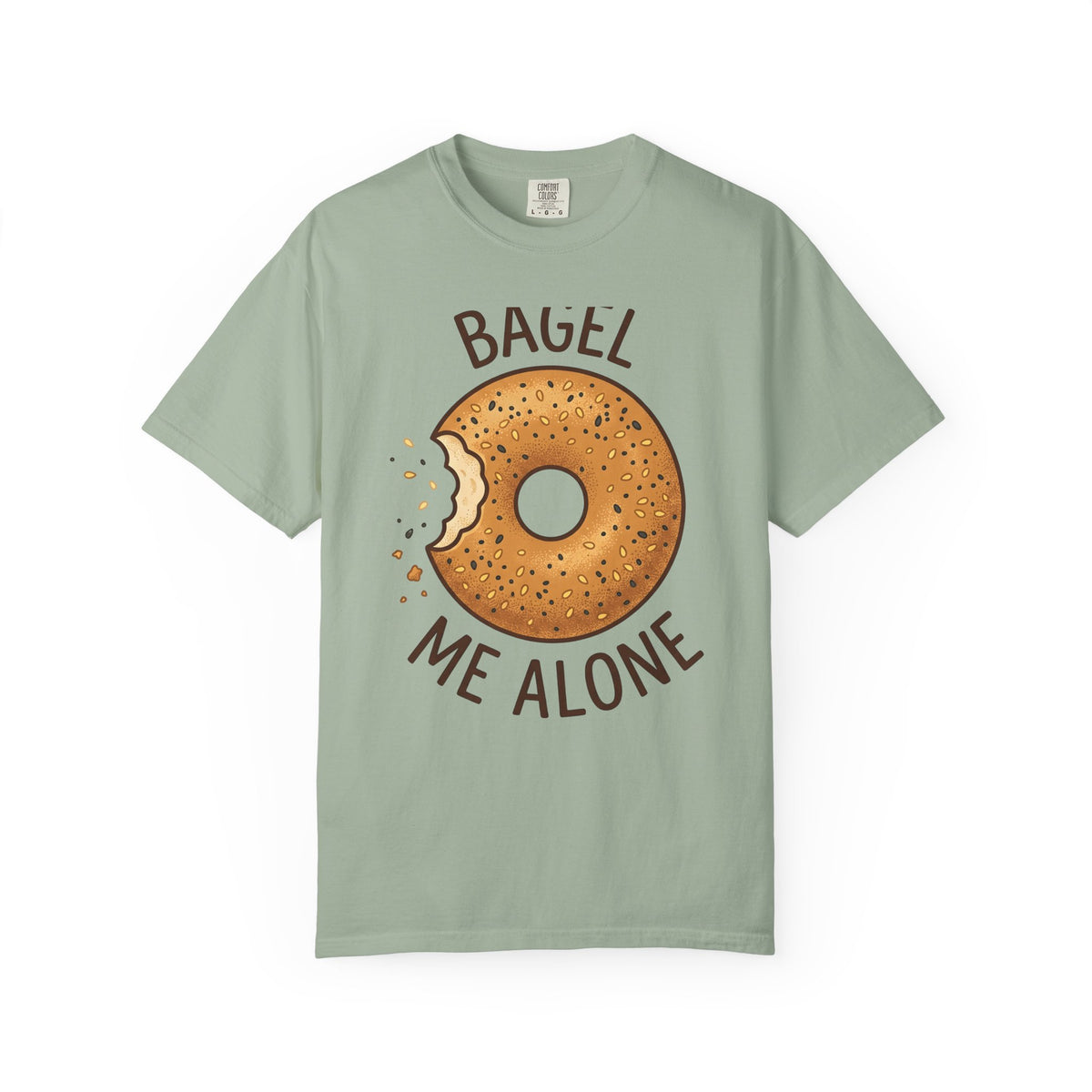 Bagel Desserts Morning Gift Doodle Bagel Pastry Fan Hand Drawn Breakfast Old School T-Shirt