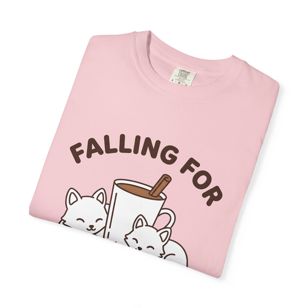 Fox Coffee Cup T-Shirt Coffee Animal Gift Women Cute T-Shirt T-Shirt T-Shirt Coffee Fan Coffee T-Shirt Graphic Kawaii T-Shirt Minimalist Cinnamon Stick
