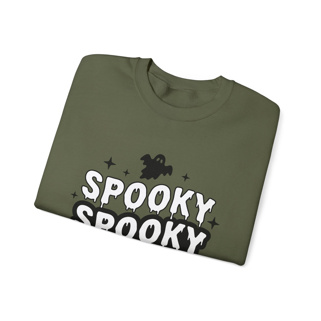 Spirit Design Sweatshirt Halloween Thriller Gift Women Modern Sweatshirt Spirituality Sweatshirt Horror Fan Abstract Sweatshirt Suspense Graphic Vintage Web