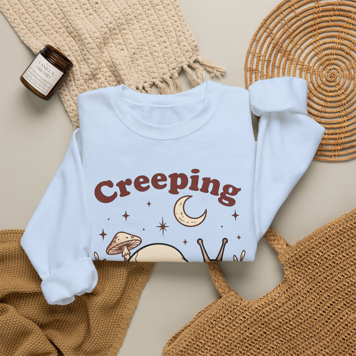 Skeleton Snail Sweatshirt Halloween Horror Gift Women Retro Sweatshirt Snail Sweatshirt Horror Fan Creepy Graphic Sweatshirt Sketch Toadstool Sweatshirt