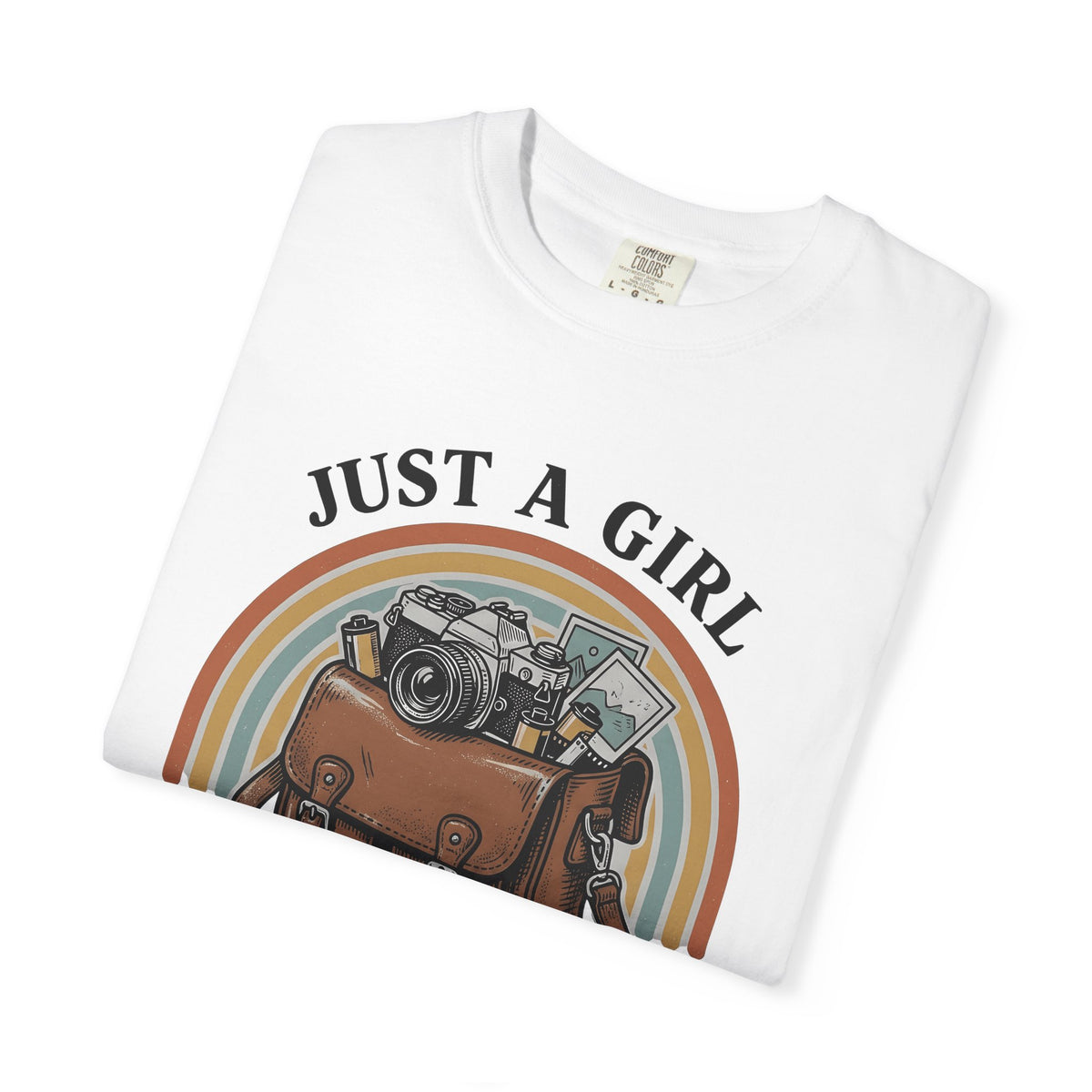 Photo T-Shirt T-Shirt Photography Backpack Gift Women Classic T-Shirt Camera T-Shirt T-Shirt Photographer Enthusiast Vintage T-Shirt Rucksack Graphic