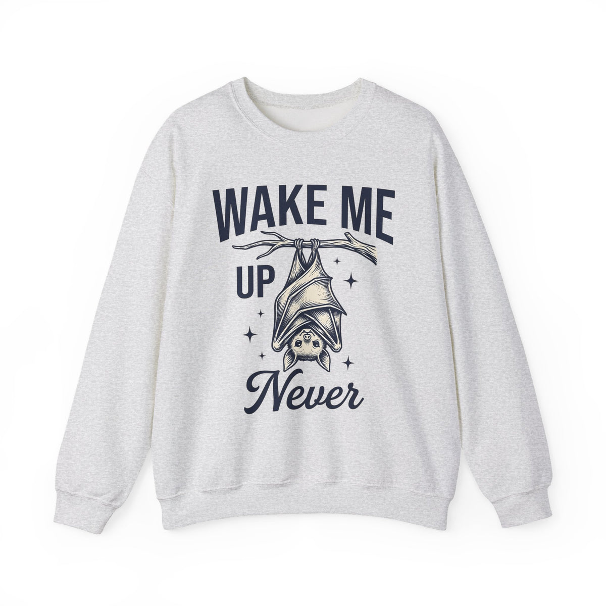 Bat Print Sweatshirt Funny Fauna Gift Women Antique Sweatshirt Bat Sweatshirt Humor Fan Vintage Sweatshirt Wildlife Graphic Cartoon Twinkling Stars Sweatshirt