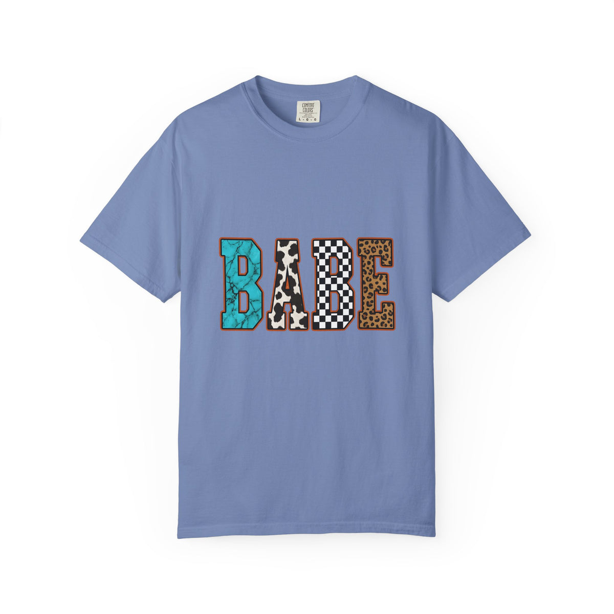 Animal Pattern Lettering T-Shirt Cowgirl Fashionable Gift Women Cowboy T-Shirt Typography T-Shirt Rodeo Fan Western T-Shirt Trendy Graphic Vintage