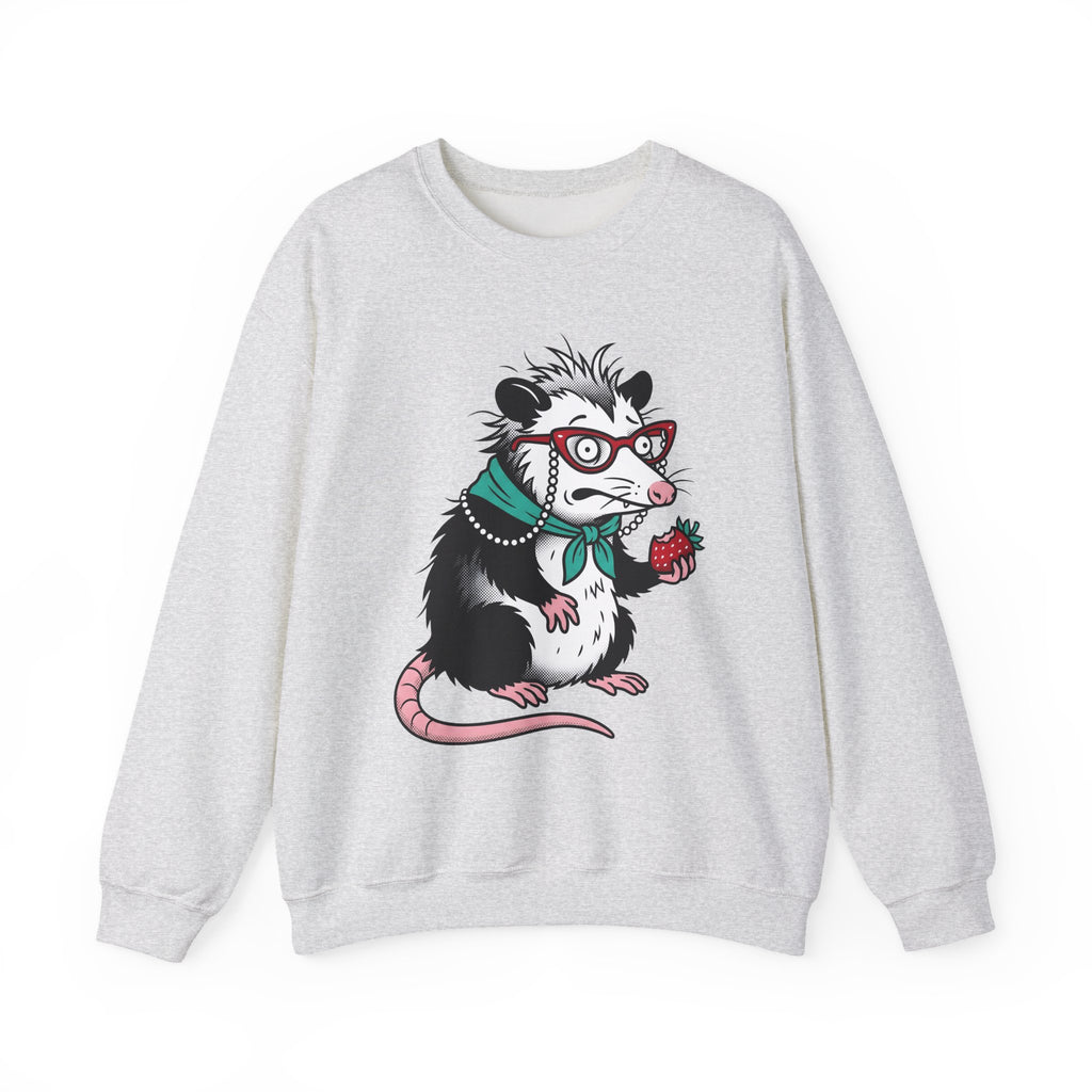 Opossum Possum Wildlife Gift Comic Possum Opossum Fan Opossum Wildlife Sweatshirt