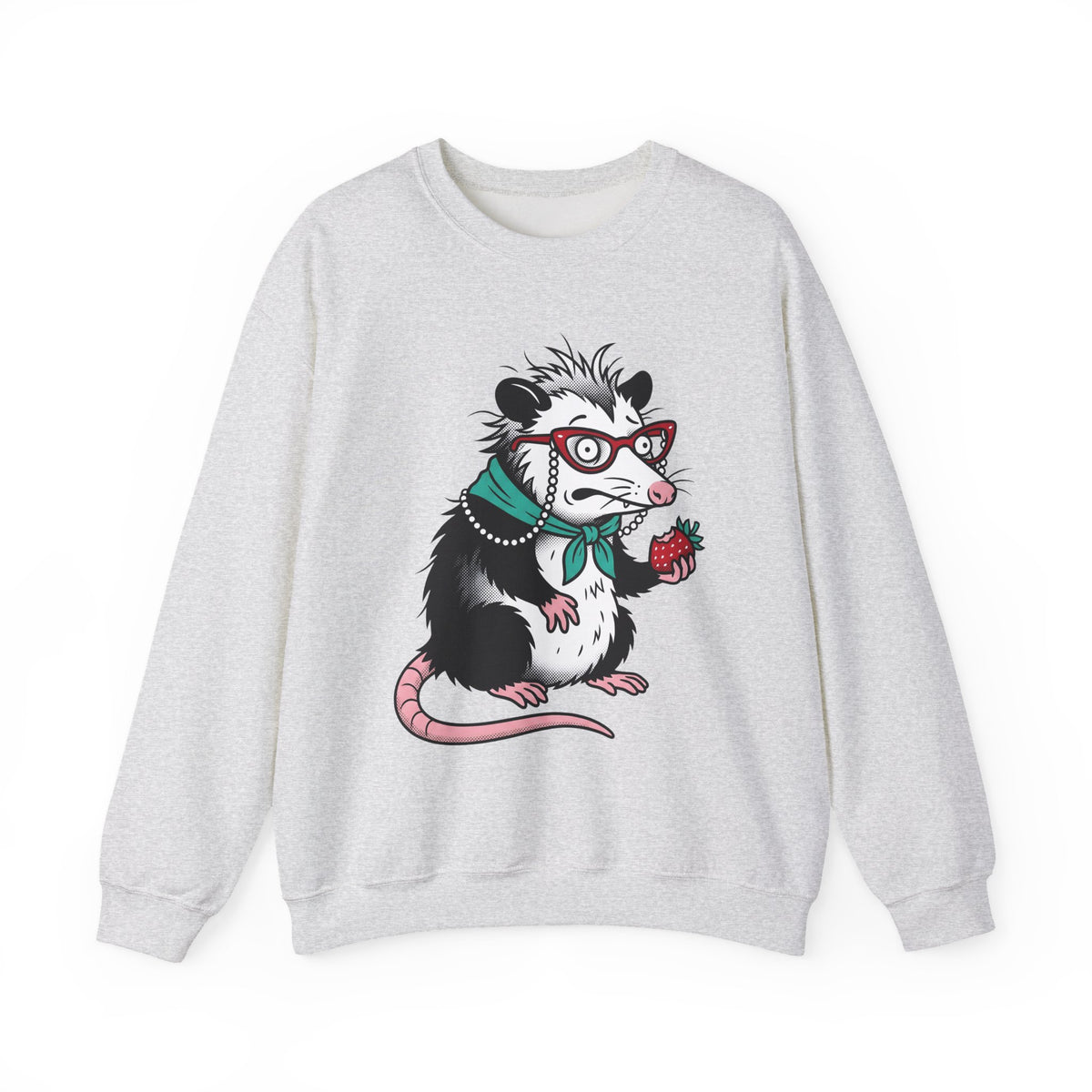 Opossum Possum Wildlife Gift Comic Possum Opossum Fan Opossum Wildlife Sweatshirt