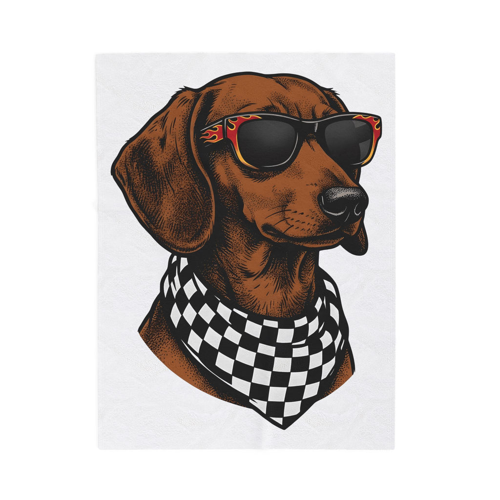 Dachshund Hound Blanket Dog Creatures Gift Women Traditional Tattoo Blanket Wiener Dog Blanket Dog Fan Sailor Blanket Beast Graphic Classic Sun