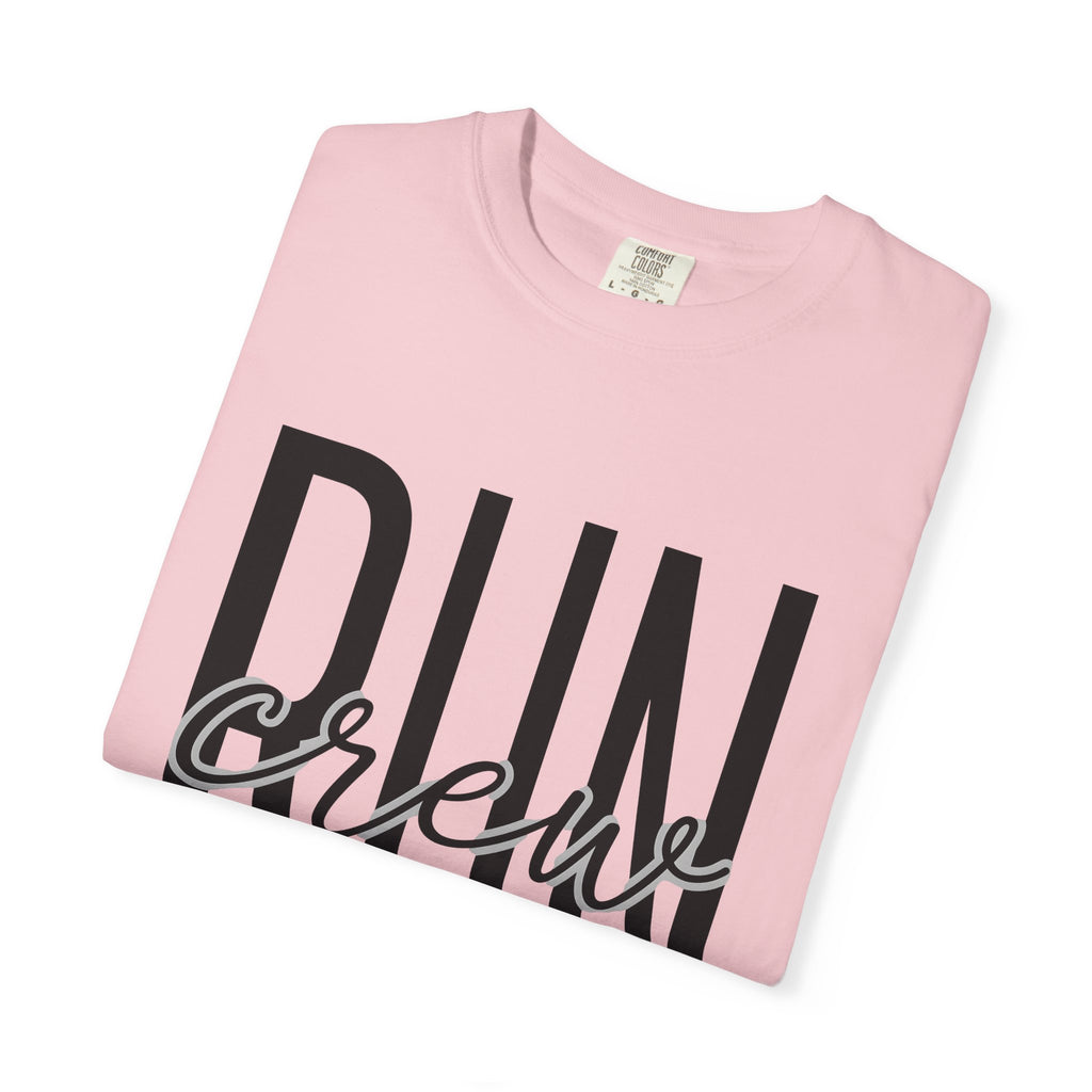 Jogging Letters T-Shirt Running Workout Gift Women Strong Contemporary T-Shirt Alphabet T-Shirt Runner Enthusiast Modern T-Shirt Fitness Graphic