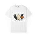Raven Outfit T-Shirt Halloween Horror Gift Women Retro T-Shirt Crow Outfit T-Shirt Horror Fan Creepy Graphic T-Shirt Sketch Jack-O-Lantern T-Shirt