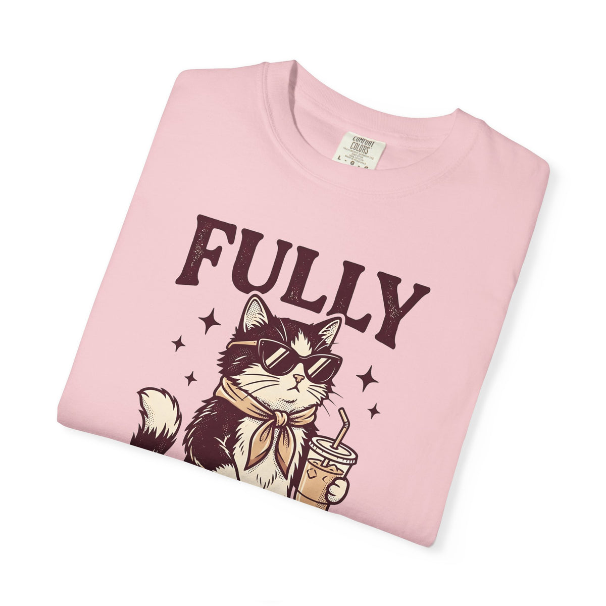 Cat Eyeglasses T-Shirt Funny Critter Gift Women Throwback T-Shirt Cat Glasses T-Shirt Humor Fan Vintage T-Shirt Animal Graphic Line Art Iced Mocha