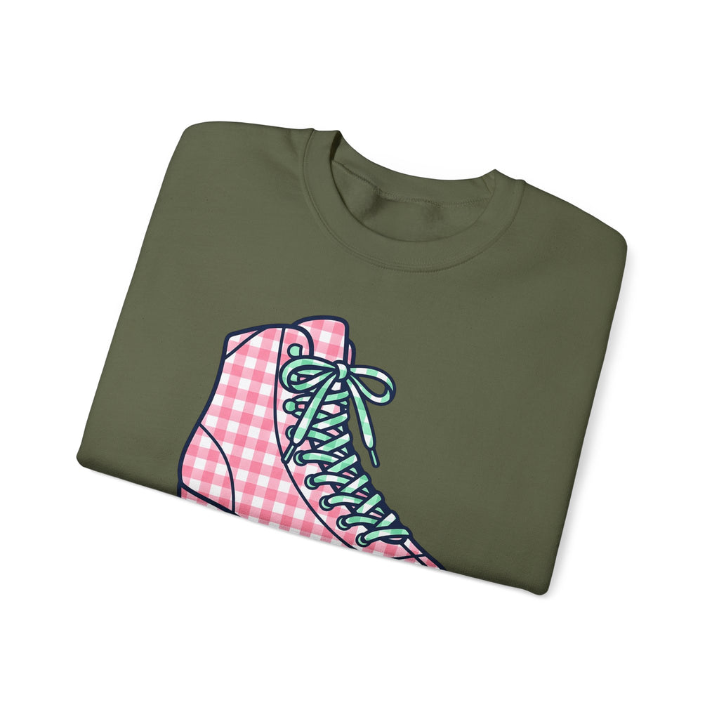 Roller Skates Sweatshirt Roller Skating Classic Gift Women Cute Sweatshirt Roller Skating Sweatshirt Roller Derby Fan Kawaii Sweatshirt Retro Graphic Nostalgic